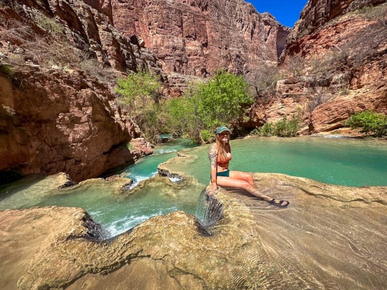 Beaver Falls in Arizona The Most Beautiful Waterfall in Havasupai