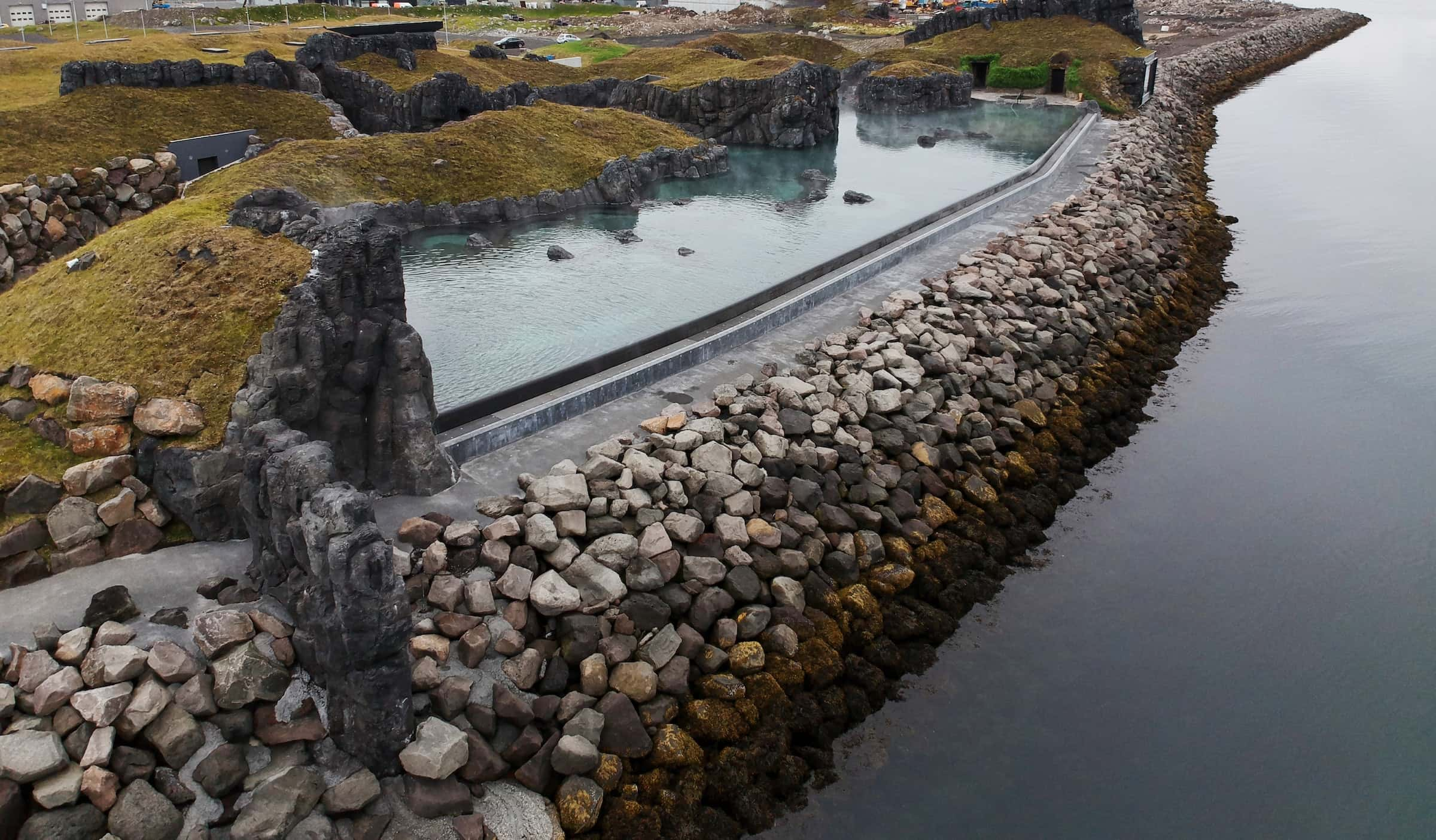 hot springs near reykjavik iceland