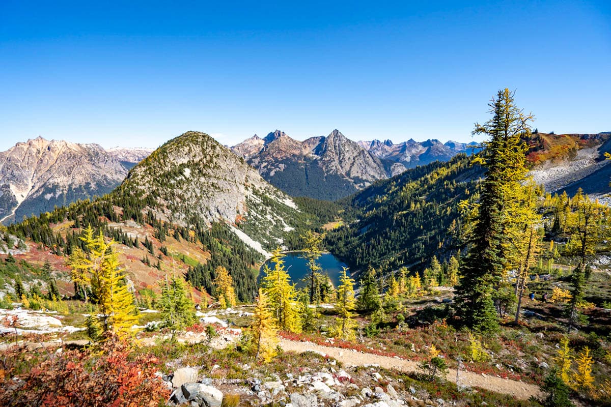 Maple pass 2024 hike north cascades