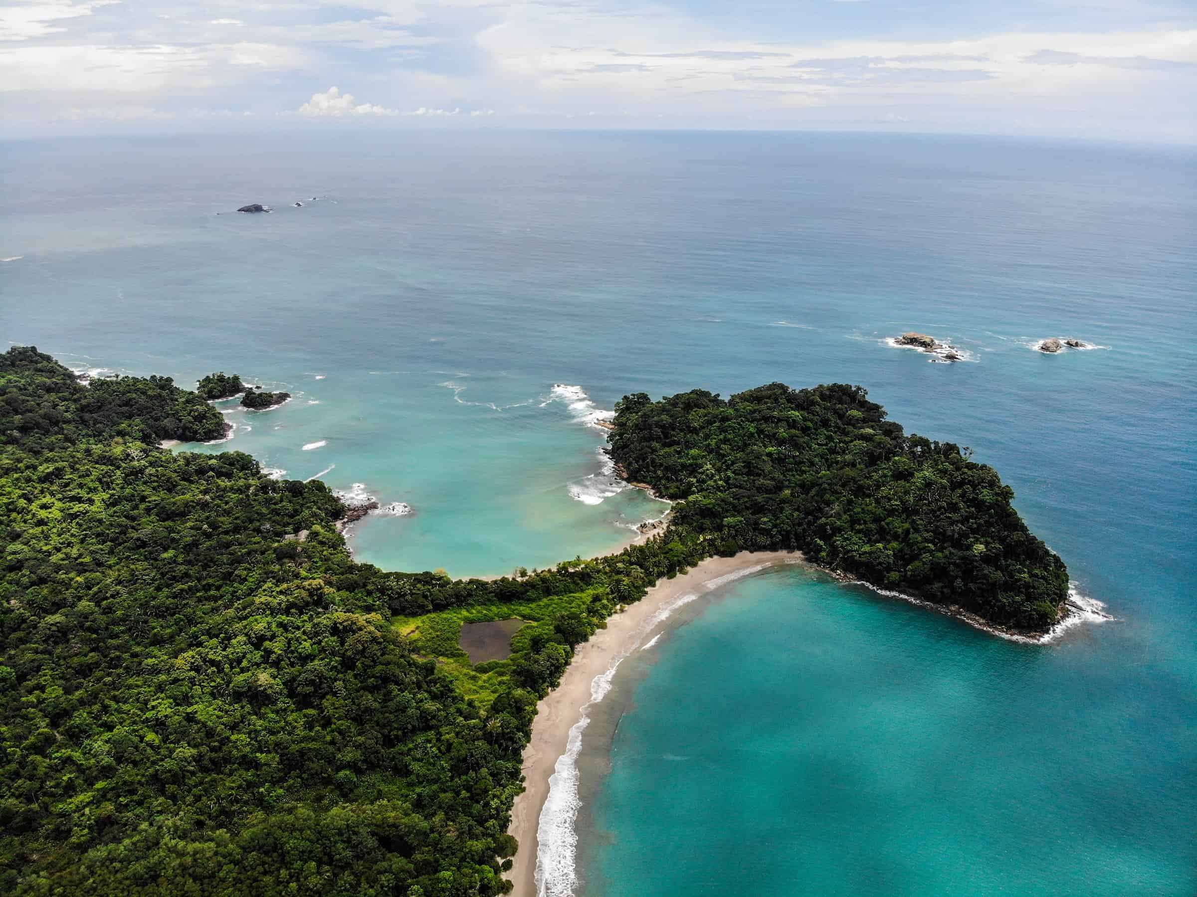 Beach in Manuel Antonio National Park, Costa Rica
