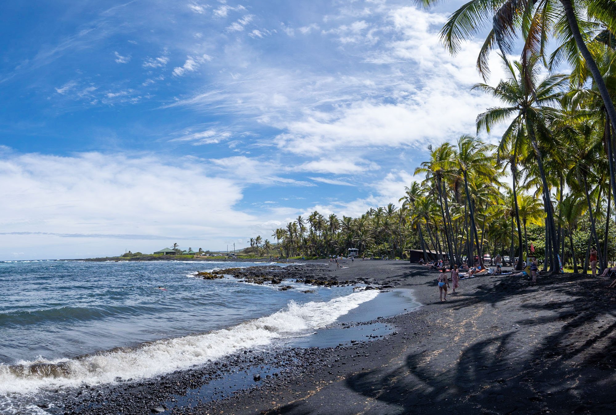 Punaluu Black Sand Beach Hawaii