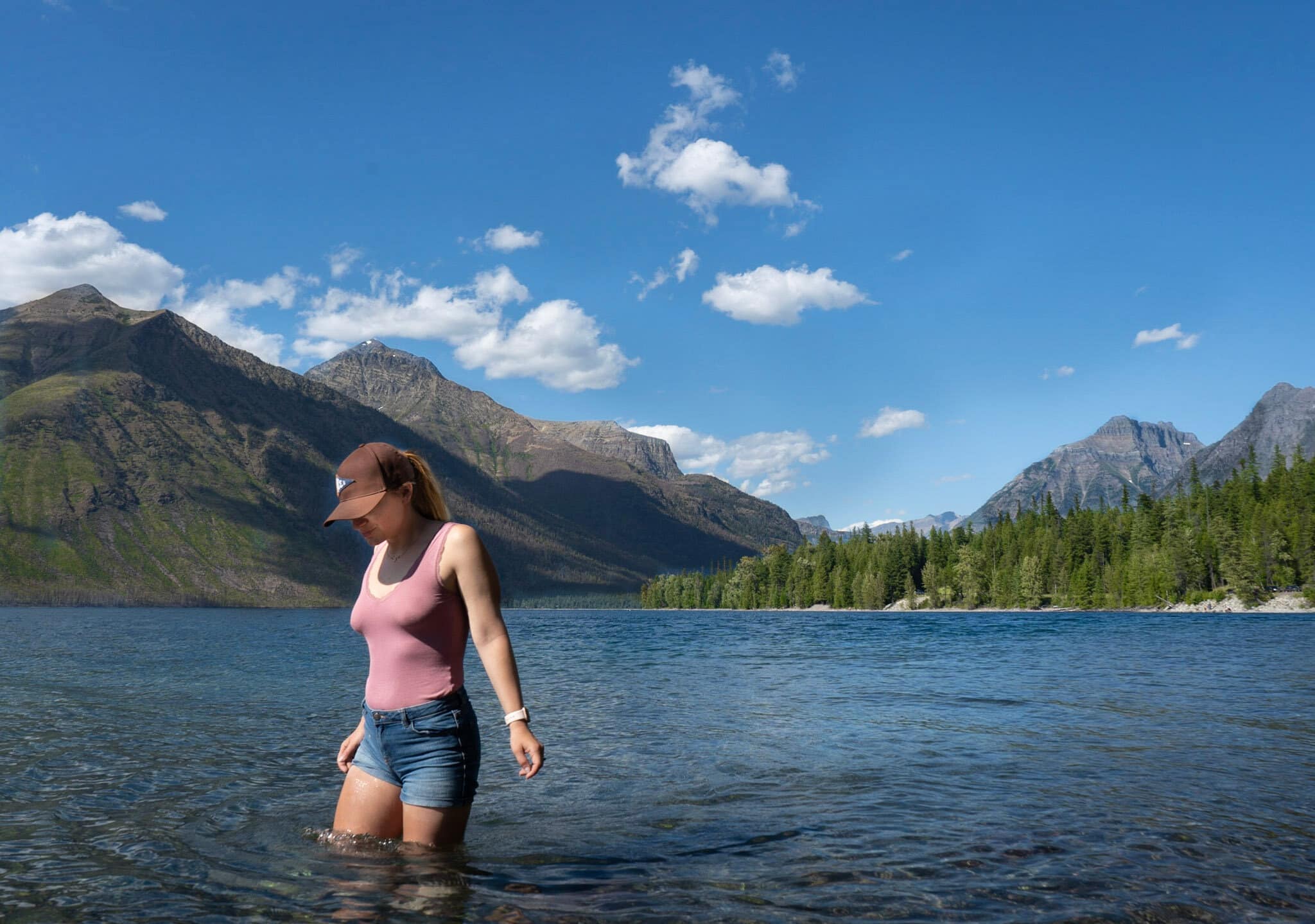 Glacier National Park Adventure Women's Tank 